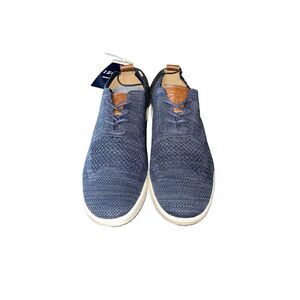 Izod Memory Foam Shoes Men's Casual Navy Blue Flyaway NWB Size 8.5